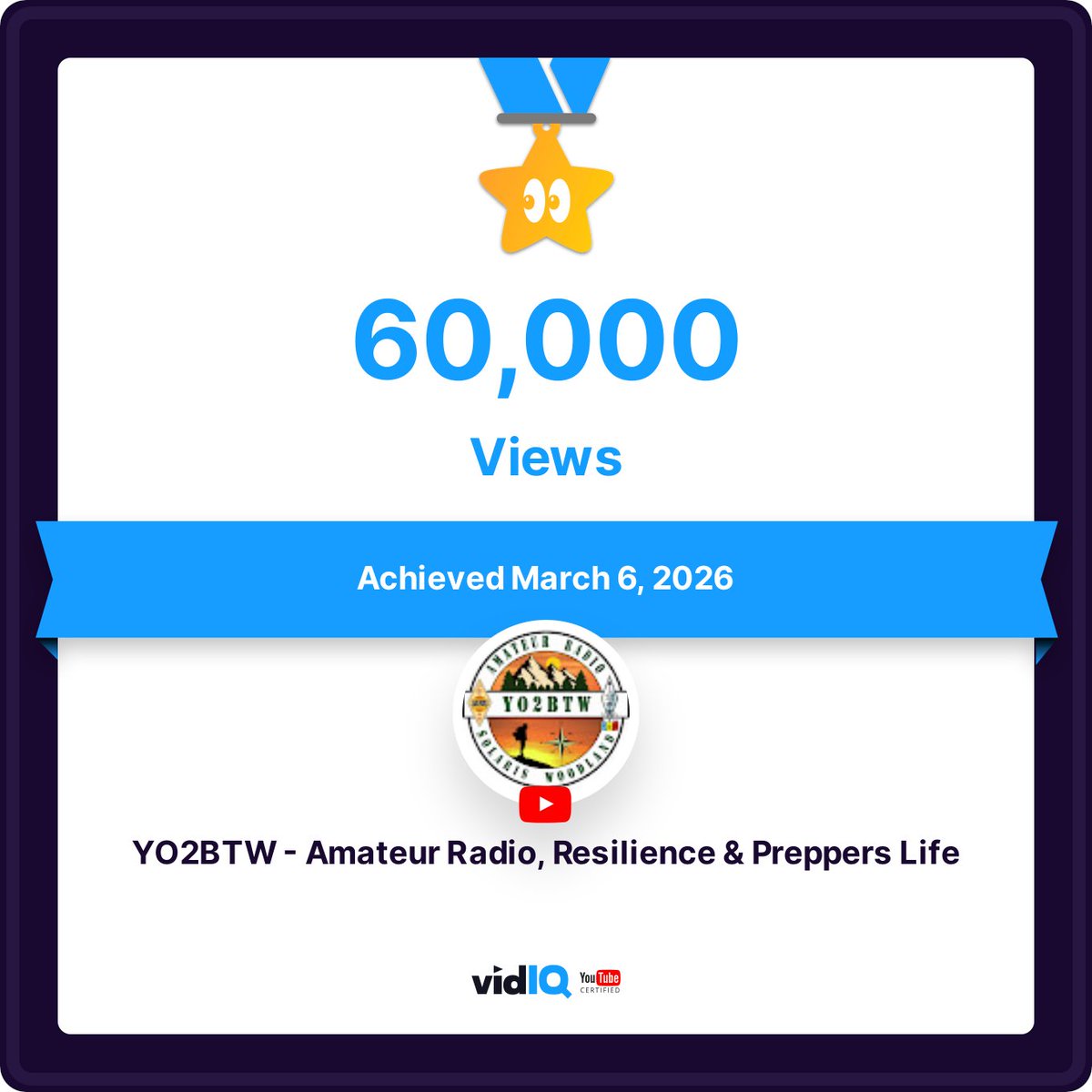 YO2BTW - Amateur Radio, Resilience & Preppers Life tweet media
