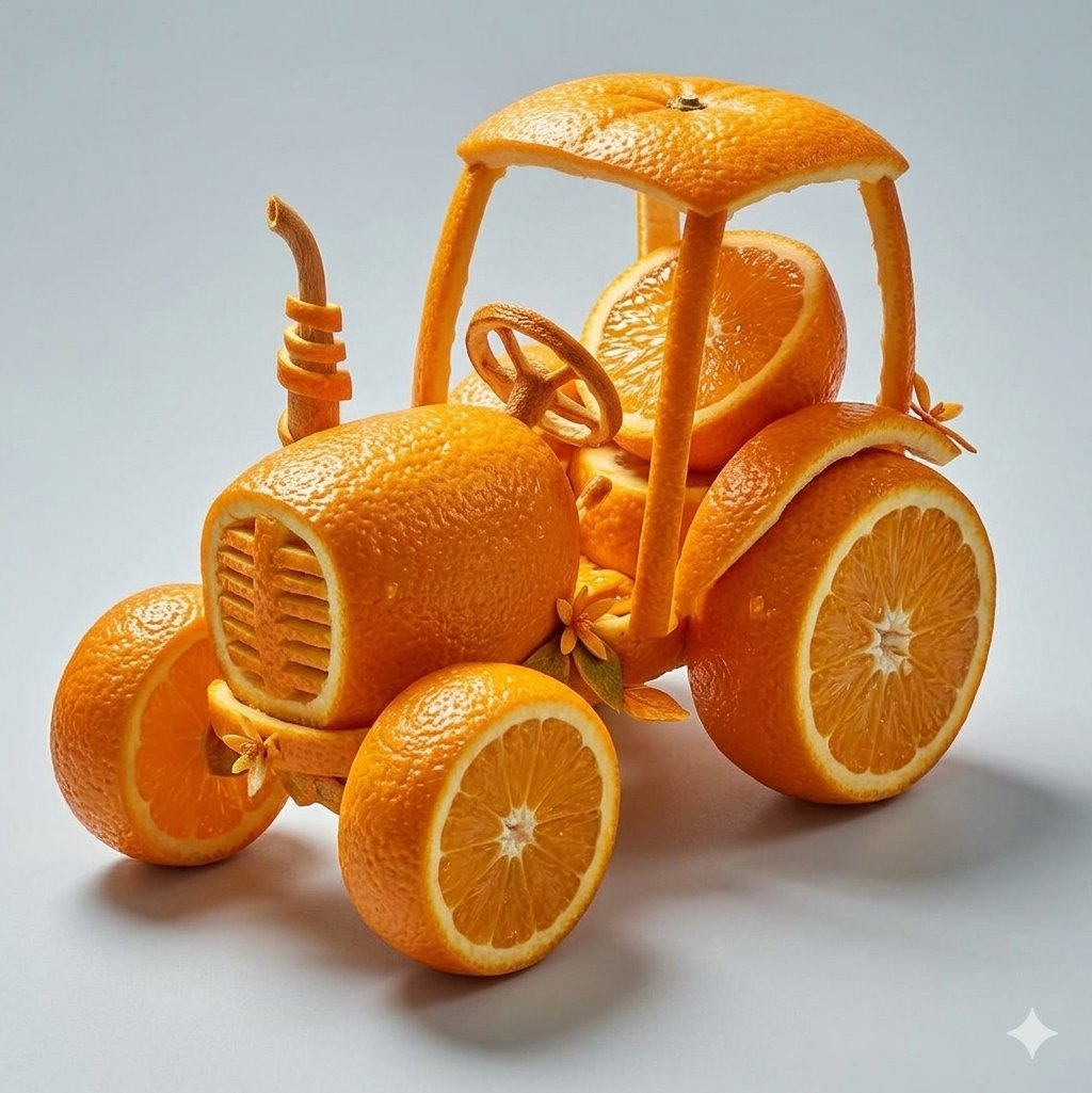 Kawaii Vegetable Food Sculptures