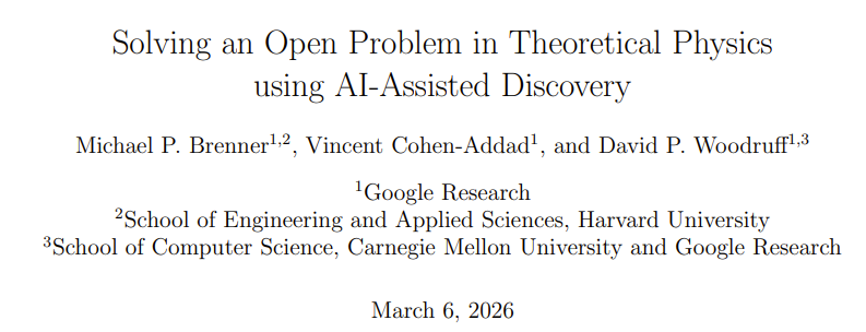 Google just solved a theoretical physics problem using Gemini!

Google, Harvard, and CMU built a neuro-symbolic system using the Gemini Deep Think model and a tree-search framework to autonomously discover complex mathematical proofs. 

The agent functions like a digital