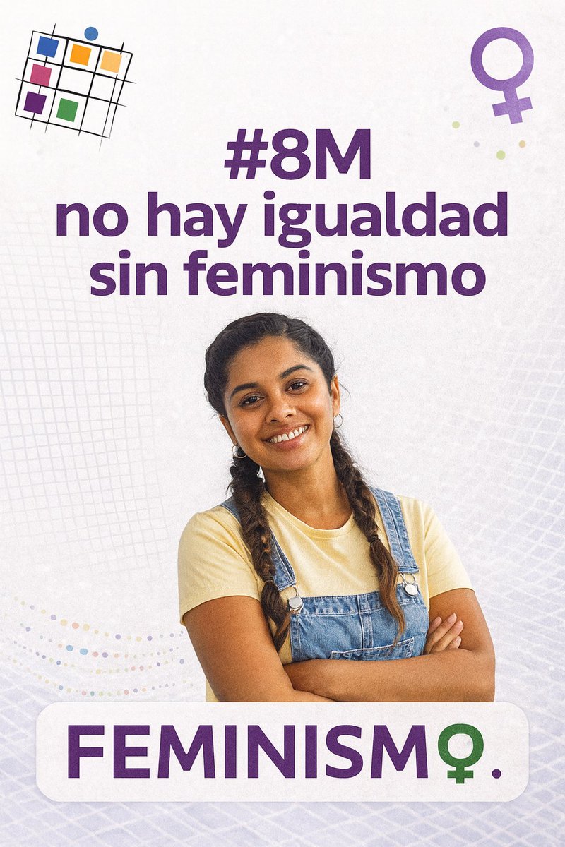 ENRED_i_e's tweet photo. Para conmemorar el #8M traemos datos para la reflexión.
📊 76 % de la juventud cree que la igualdad construye una sociedad más justa.
 📉Pero la etiqueta “feminista” cae a mínimos desde 2021.
📌 Fuente:  @fadjuventud
💡 Debemos repensar cómo comunicamos la igualdad.
#Igualdad #8M https://t.co/huSWIYWLak