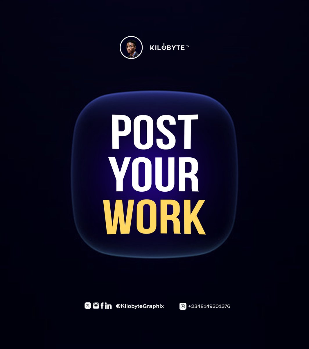 It’s Friday 

Post your work 
Post your work
Post your work