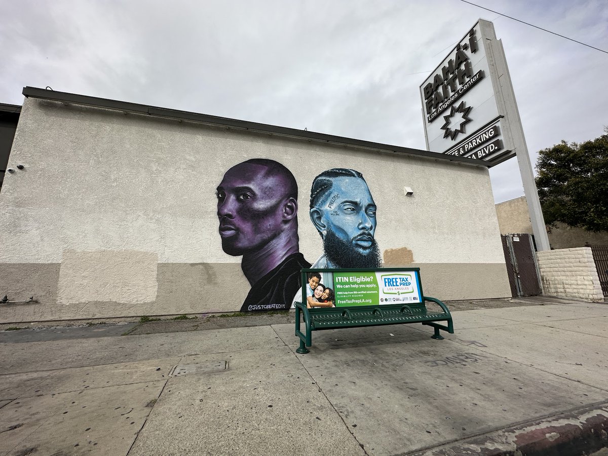 kobe + nipsey 
hear on obama + la cienega 

by Gio &amp; Jayo

instagram.com/p/CCrAKtIHxWt