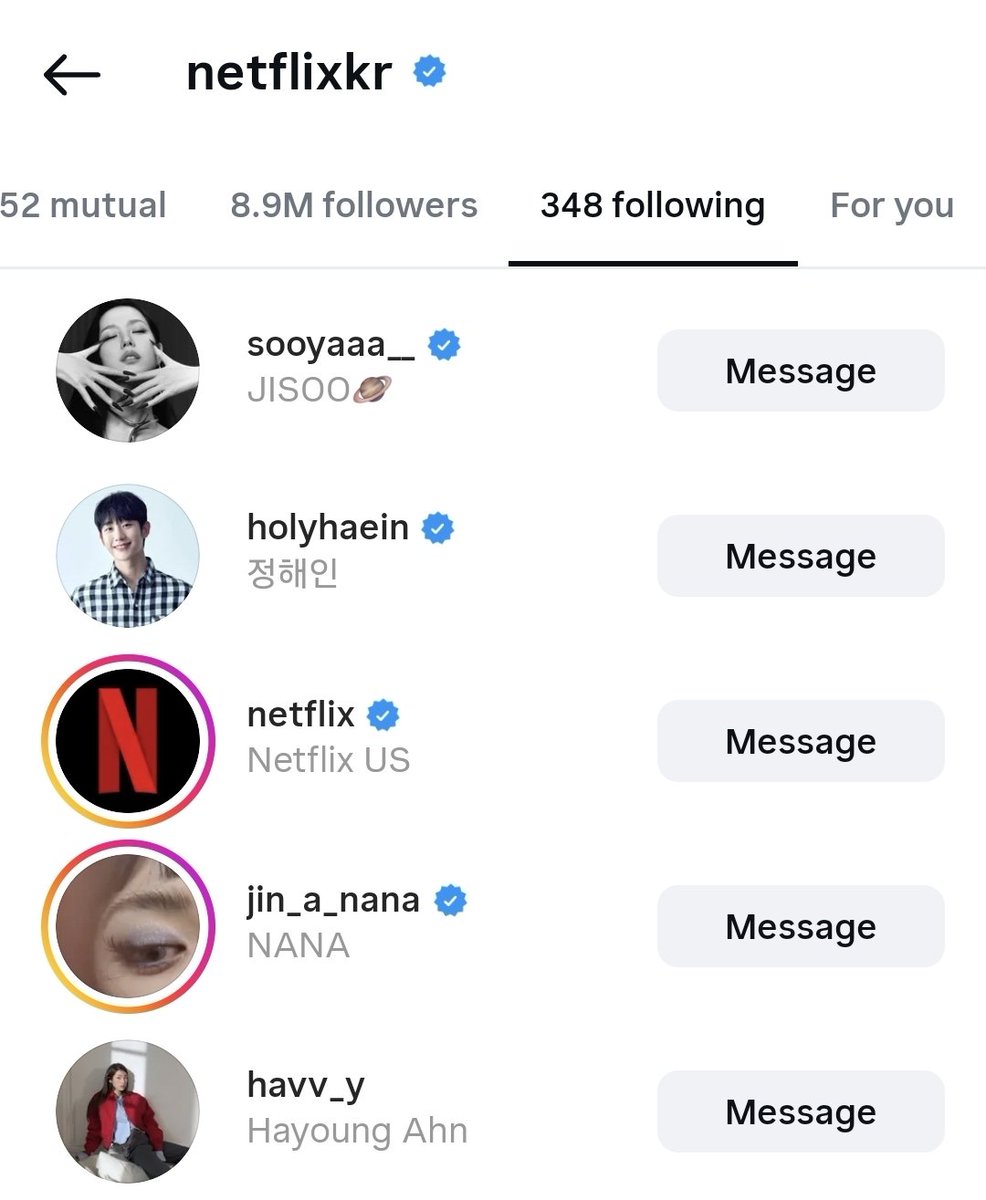 vitaminCneeded's tweet photo. Netflix Korea account is now following actress Jisoo on Instagram✨️

BOYFRIEND ON DEMAND OUT NOW 
#BoyfriendOnDemandOnNetflix
#ActressJISOONetflixDebut https://t.co/ylyDumN2k2