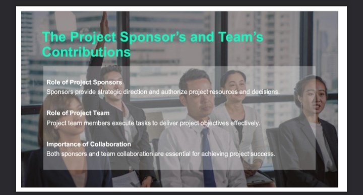 BlessingAmbe03's tweet photo. Day 19/30 days
. The project manager doesn't work alone but with a team who have different roles and function for a better outcome of the project. 
@TechSphereAcad https://t.co/2GCTSunjxO