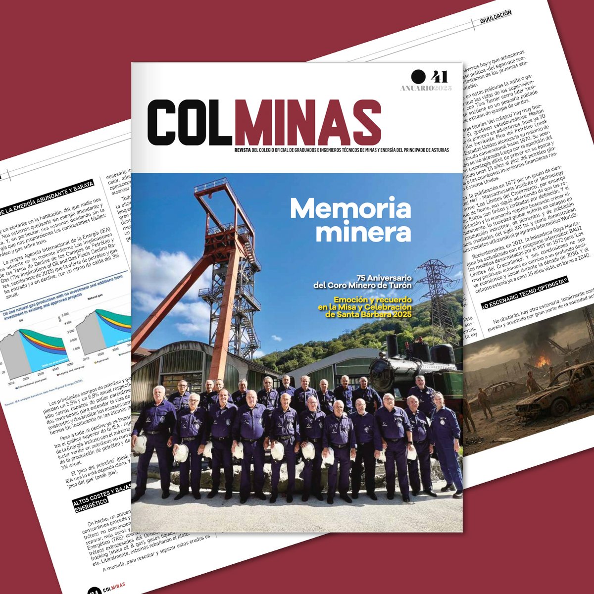 ColminasAsturia's tweet photo. Ya disponible el último número de nuestra revista #Colminas .
Una edición con entrevistas, reportajes, calendario de actividades, novedades normativas y actualidad del sector. 📰⛏️
📖 Léela aquí: https://t.co/2oeRfeIwOV
¡Te animamos a leerla y compartirla! 🔁 https://t.co/kuTmVvoljw