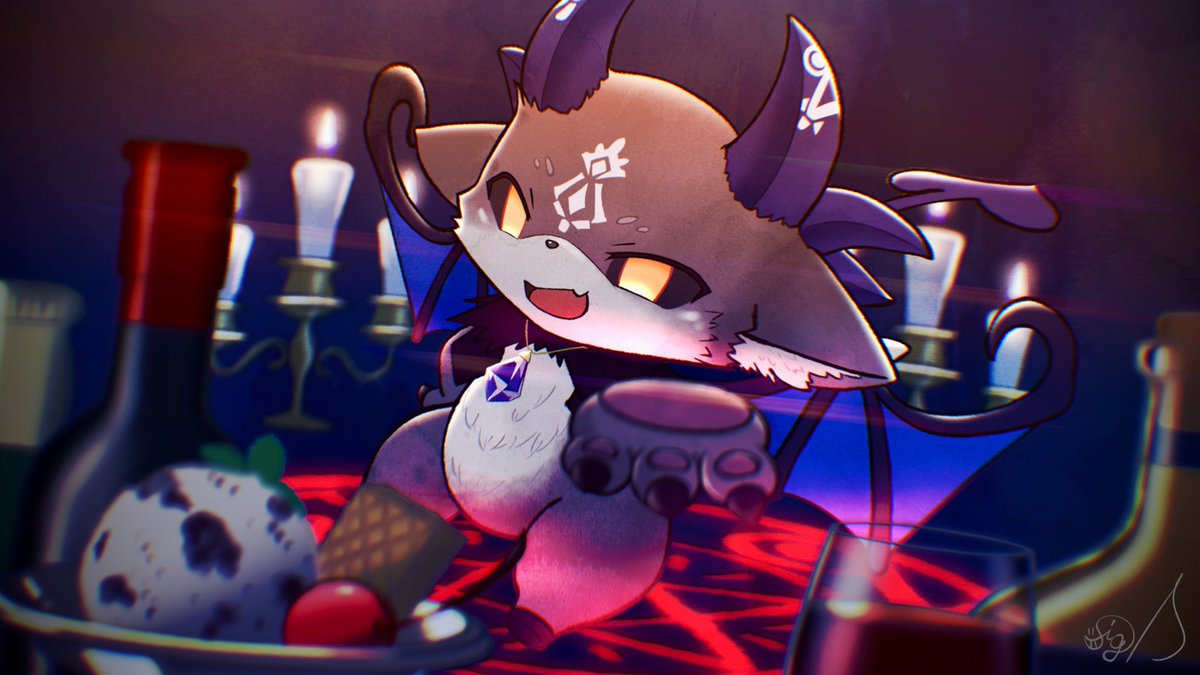 「さあ、お手をどうぞ」
 #でびるさまにささげるえ