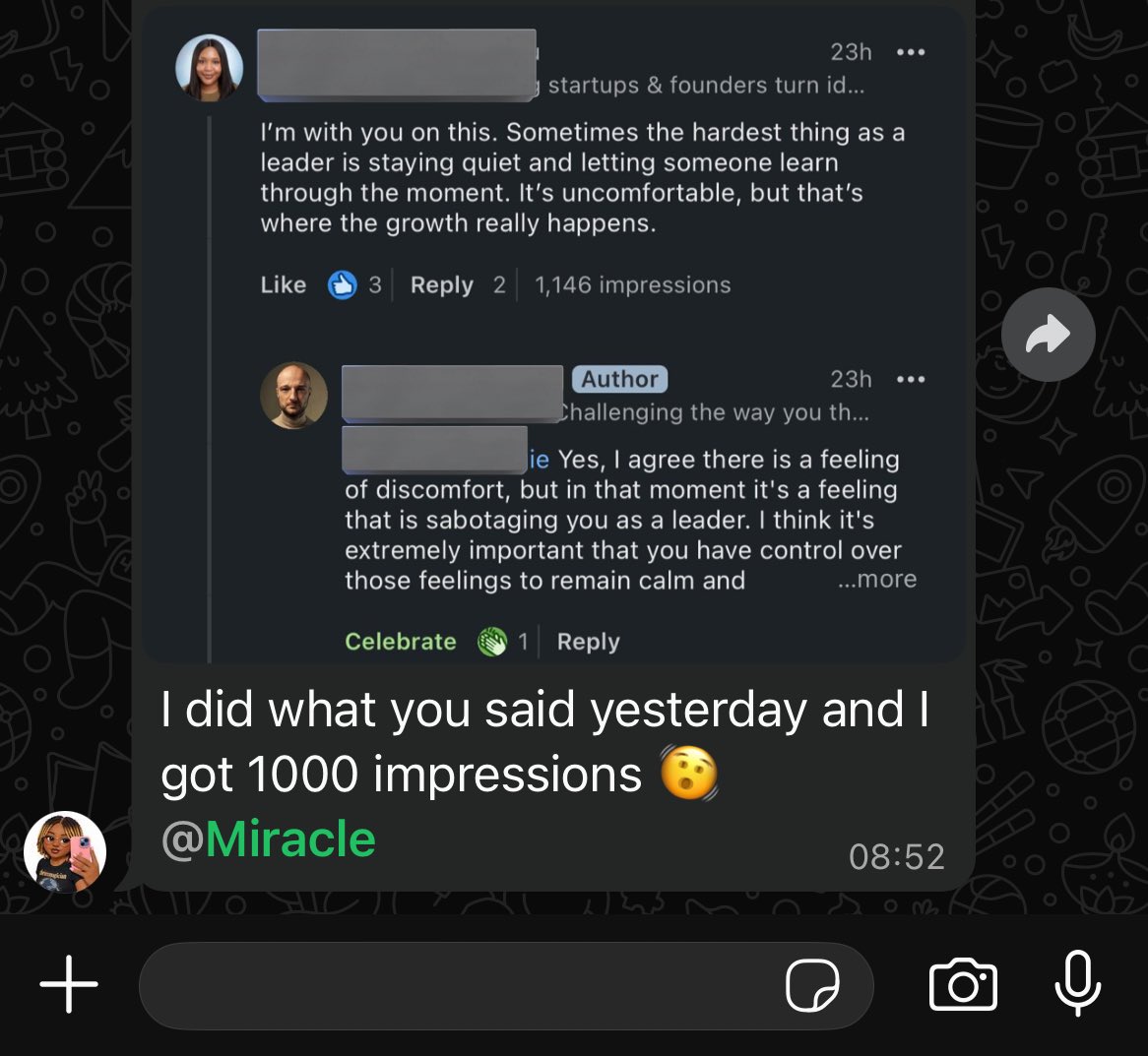 Miracle Agitan tweet media