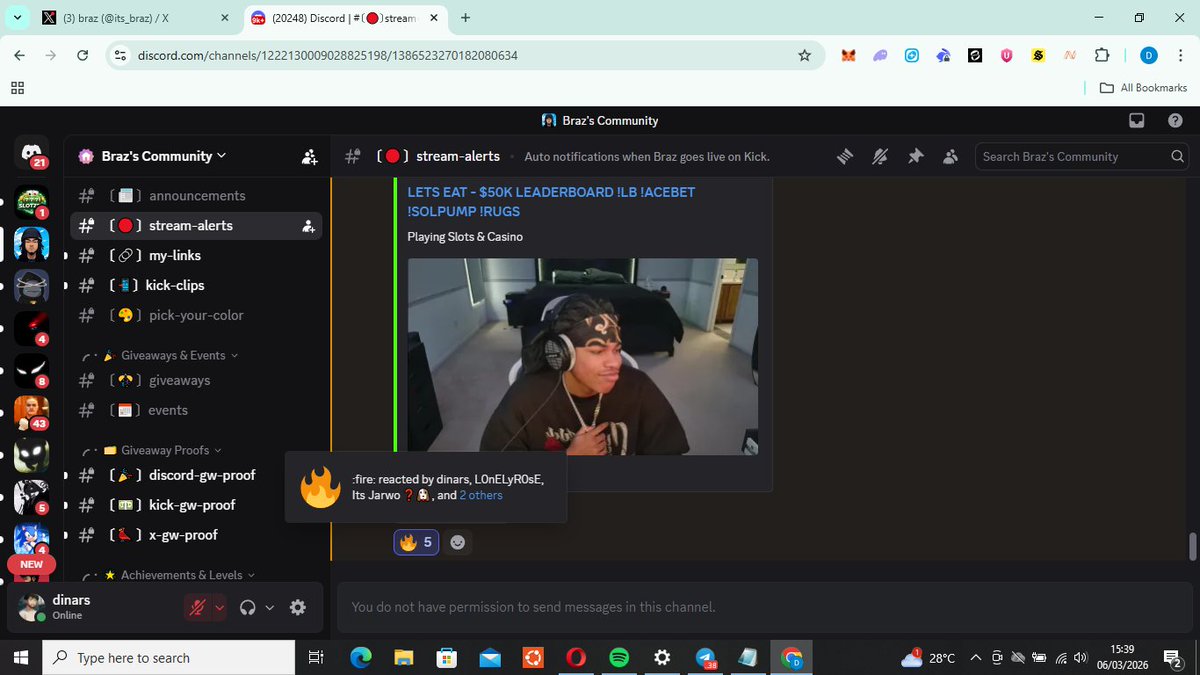 zxdins's tweet image. already in with tag #BRAZ on ur discord. blessed me thank you

CVdzrtFmA5EqrvvMjcLoerxeVDXgR6U5vd4Ycnx6GPgA