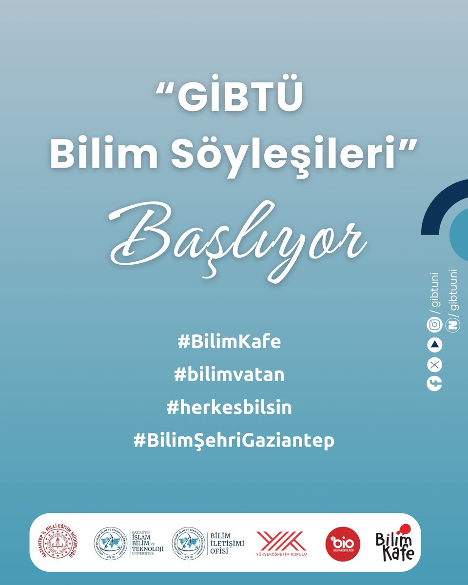 Gaziantep İslam Bilim ve Teknoloji Üniversitesi tweet media