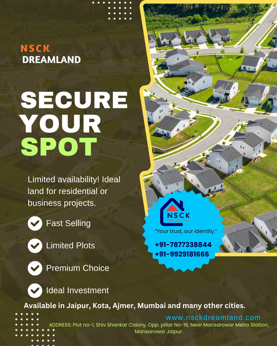 NSCKDreamland's tweet image. Right plot, right price, right future🏘️😊
.
.
.
.
#smartinvestment #futureinvestment #securefuture #propertyforsale #buyproperty