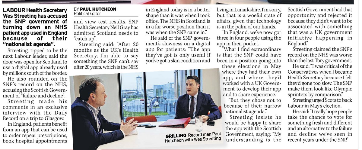 Imagine refusing a working NHS app used by millions…

Not because it doesn’t work.
Not because it’s unsafe.
But because it came from England

As always. Politics first. Patients last.