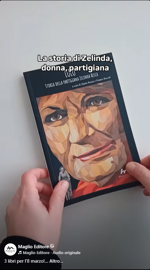 MaglioEditore's tweet photo. #Lulù. Storia della partigiana #ZelindaResca
a cura di Maria Resca, Franco Ruvoli
📷 https://t.co/Png1GqYs2d https://t.co/Y2Q1jd7Y6e