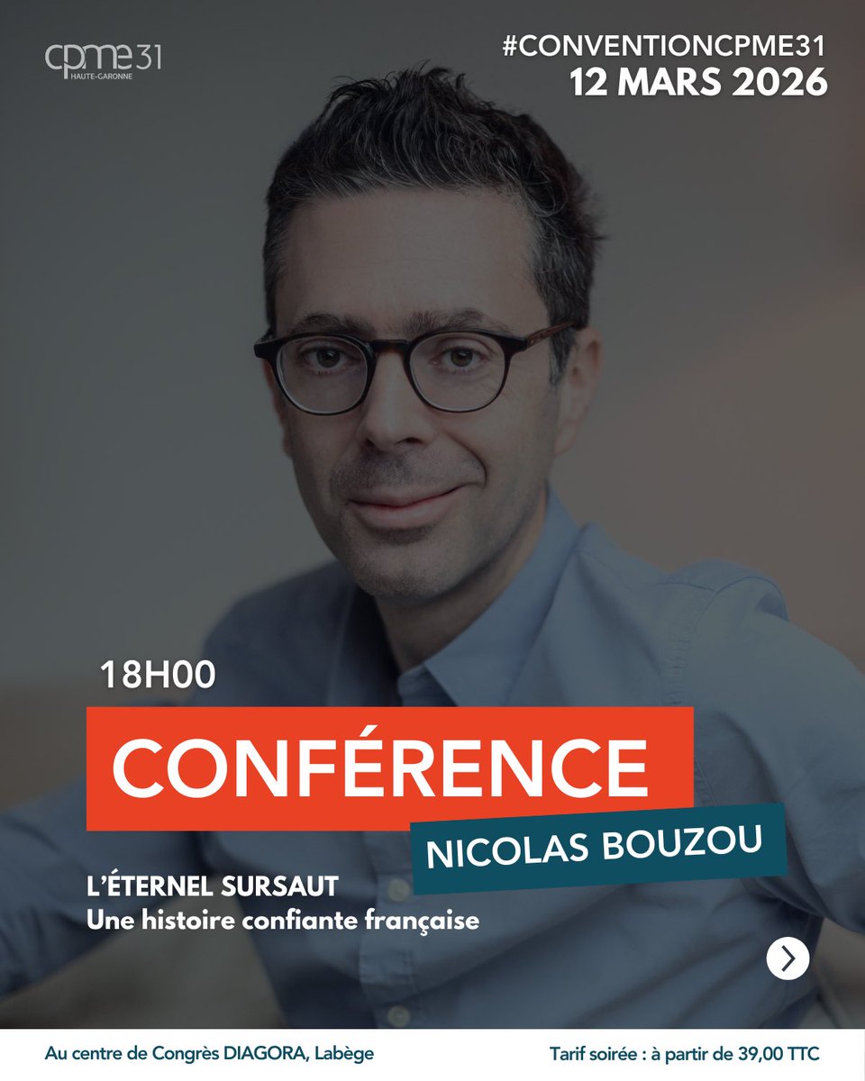 Nico_Poux's tweet photo. #conventioncpme31

📍 Jeudi 12 mars à @DiagoraCongres 

Au programme :
👉 speed business xxl boosté par l’IA 
👉 Plus de 50 stands adhérents et partenaires 
👉 conférences et keynotes
👉 Soirée de clôture
 
💡https://t.co/49uS7fMsz2

#IA #RSE #prevention #resilience #transmission https://t.co/EXoYKhPypD
