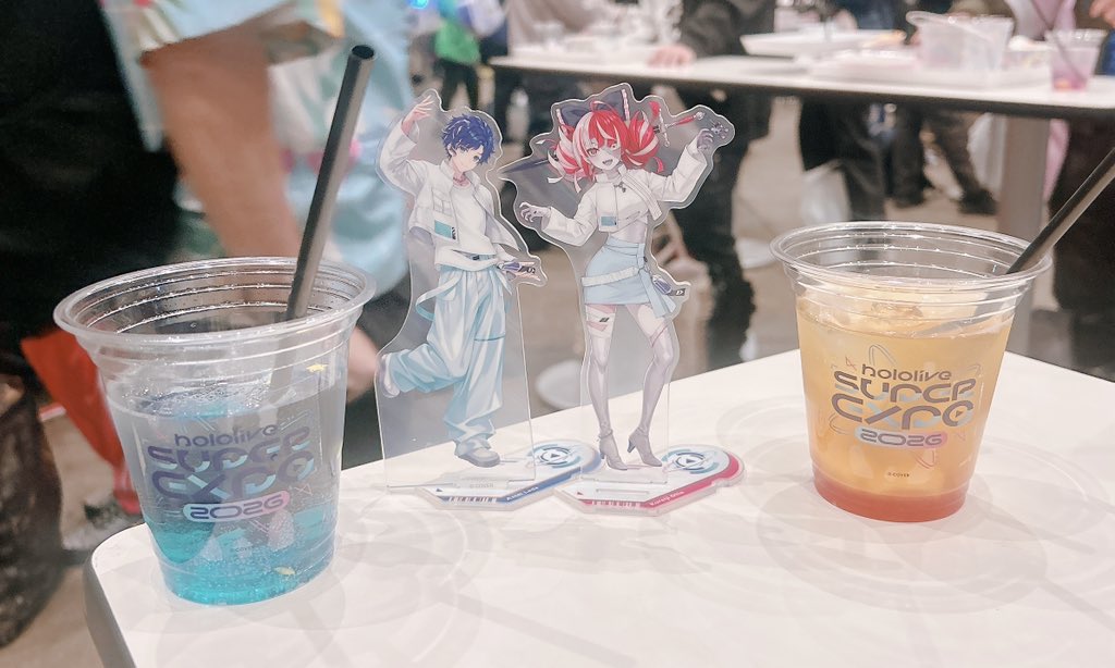 EXPO楽しんできました！ ID・ホロスタのドリンクと今年もパシャリ