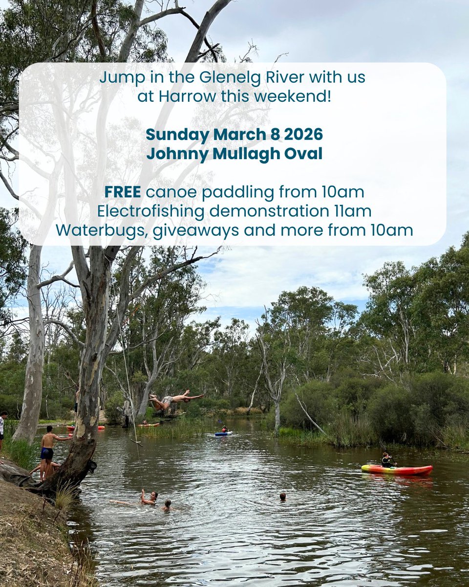 Glenelg Hopkins CMA tweet media