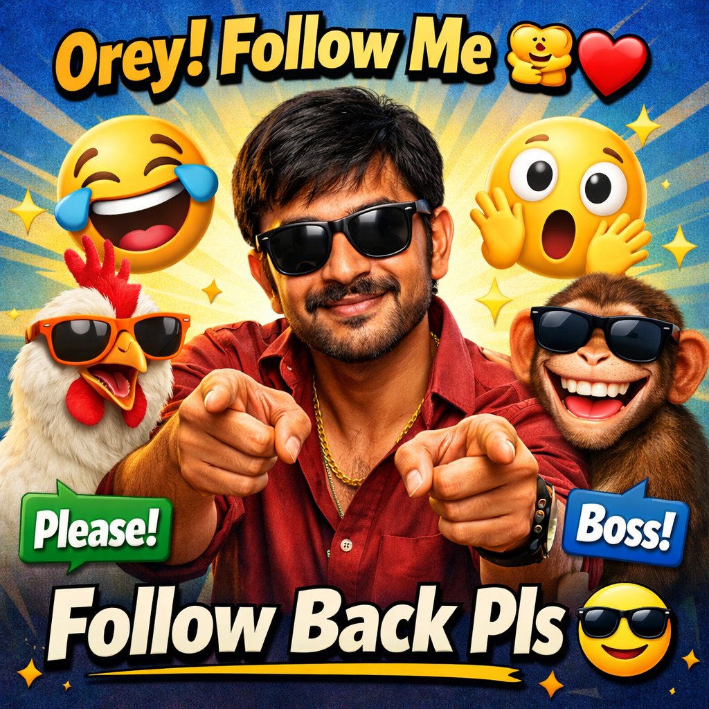 📢 Followers Promotion

🔹Only For People Following Me &amp; RT 💯
🔹Drop Your IDs Below 👇🏻 
🔹Follow Everyone in Replies 
🔹Follow Back Everyone Who Follows You 🔥

Let’s Grow together! 🫂❤️
<a href="/PeoplesLeaderPK/">CallMe_DarkBoyPavan ❤️‍🔥</a>

#FollowersPromotion #FollowBack #PawanKalyan #UstaadBhagatSingh