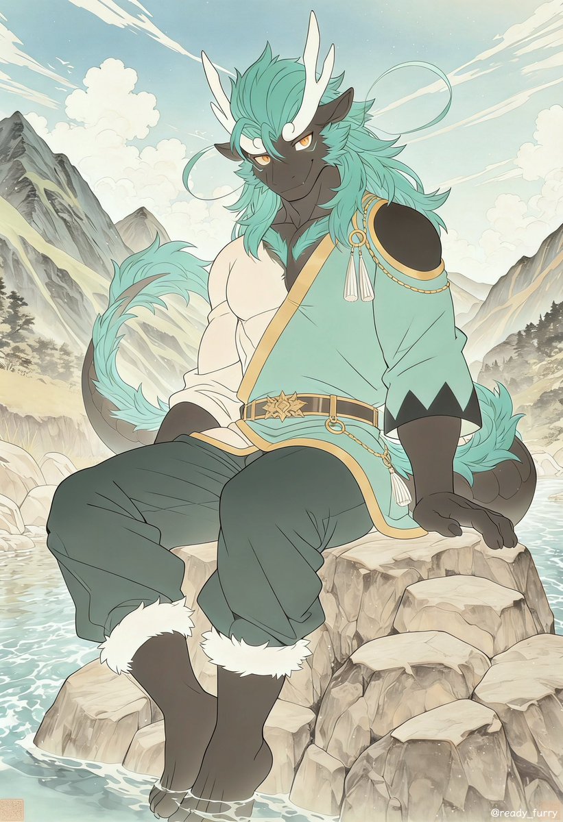 ready_furry's tweet photo. #AIart #Furry #fullattack #Aosting #全兽出击 #敖青 #BONASIAH https://t.co/mlb4VXnLlW