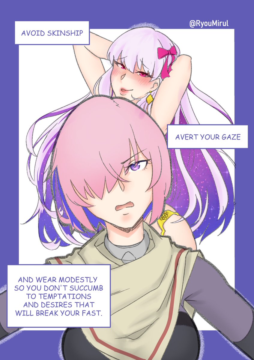 RyouMirul (Art Comm Open) | Mashu Ramadan ongoing tweet media