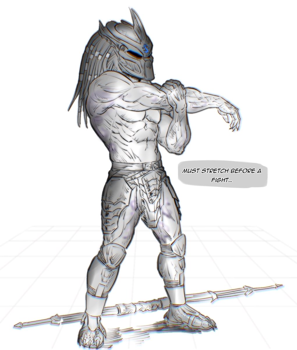 s1nslut's tweet image. if I had a oc.. it would be enforcer #yautja #predator #fanart