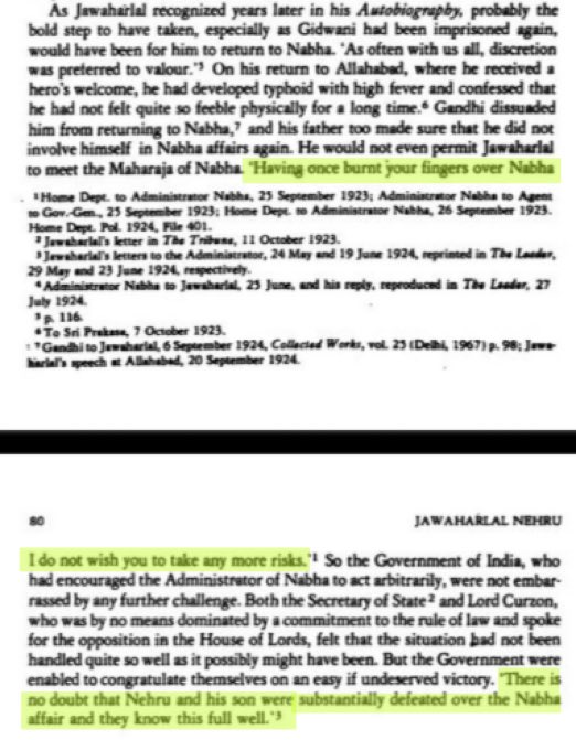VijayShelar1975's tweet photo. @srinivasiyc @RahulGandhi great grandfather nabha jail mercy petition attached . Jawahar Lal Nehru ki itne gaand phati thi @srinivasiyc , till independence he never visited that province . https://t.co/QyZhTKnS9N