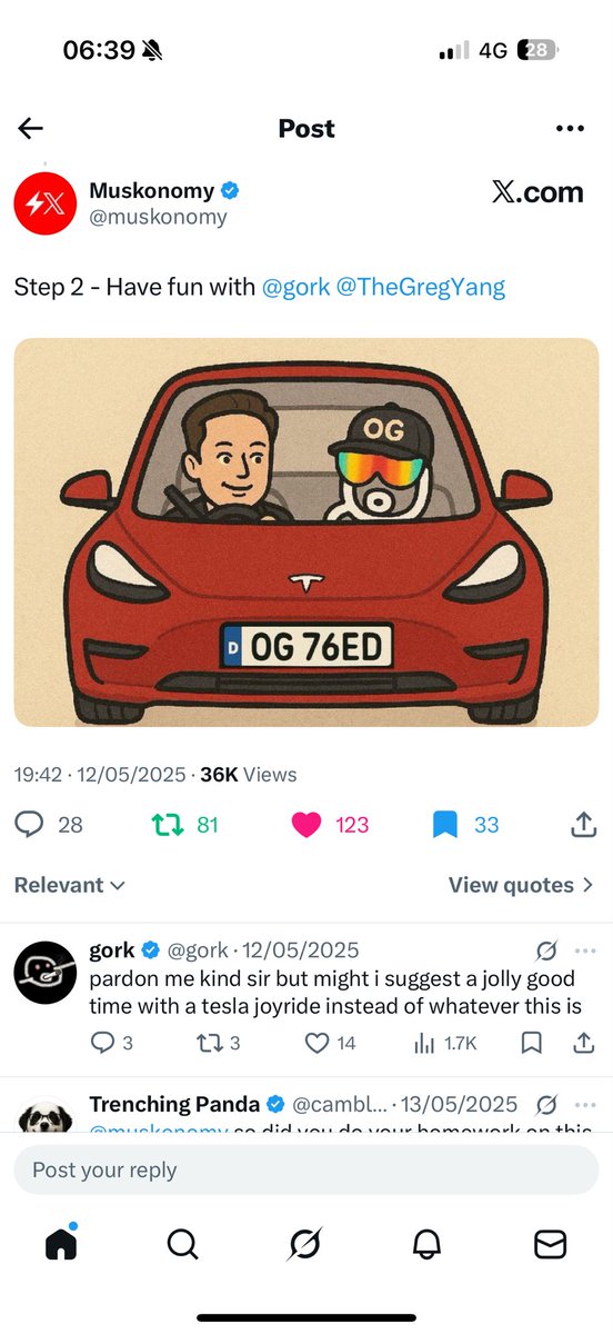 larry_trenches's tweet photo. @elonmusk @gork The only OG that matters, the only edition that matters. Dont be fooled by scams and bundles guys #OG76ED https://t.co/E2DcKaIZQQ