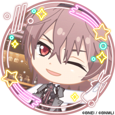 K*。様 アイドリッシュセブン アイナナ 御堂虎於 缶バッジ spoon 明日は虎於くんの誕生日！ 『cafe rabBit Day』仕様のアイコン