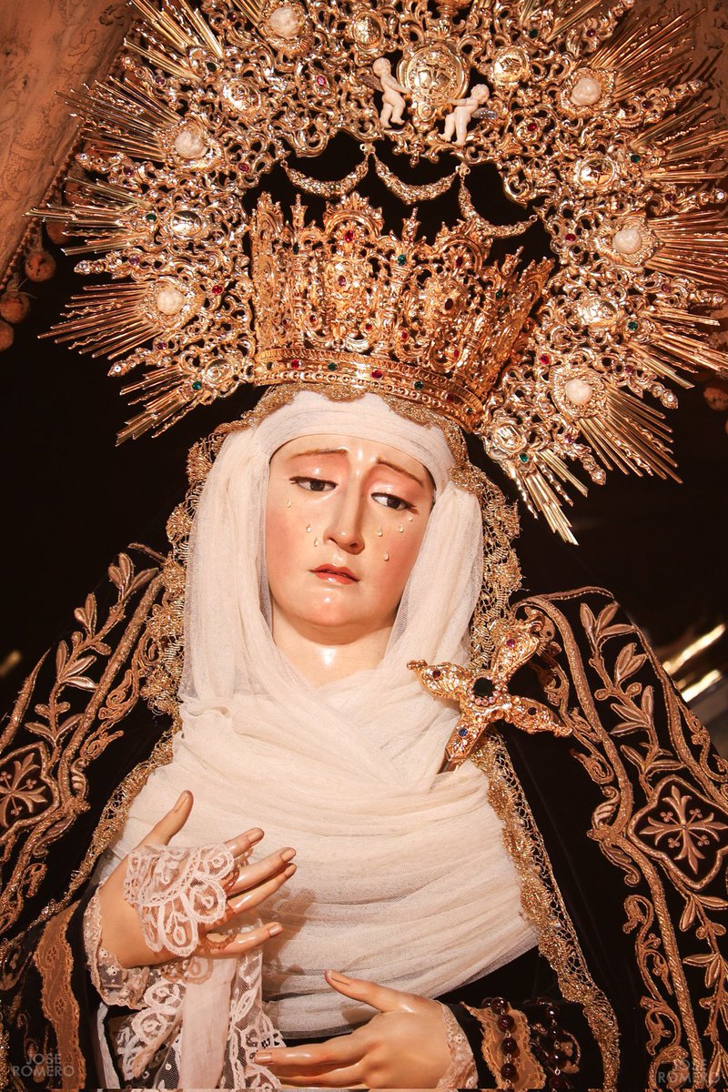La virgen de los Dolores. Para soltar la cuchara 

📸 <a href="/negat_diaposiva/">Jose Romero Arroyo - Fotografía</a>