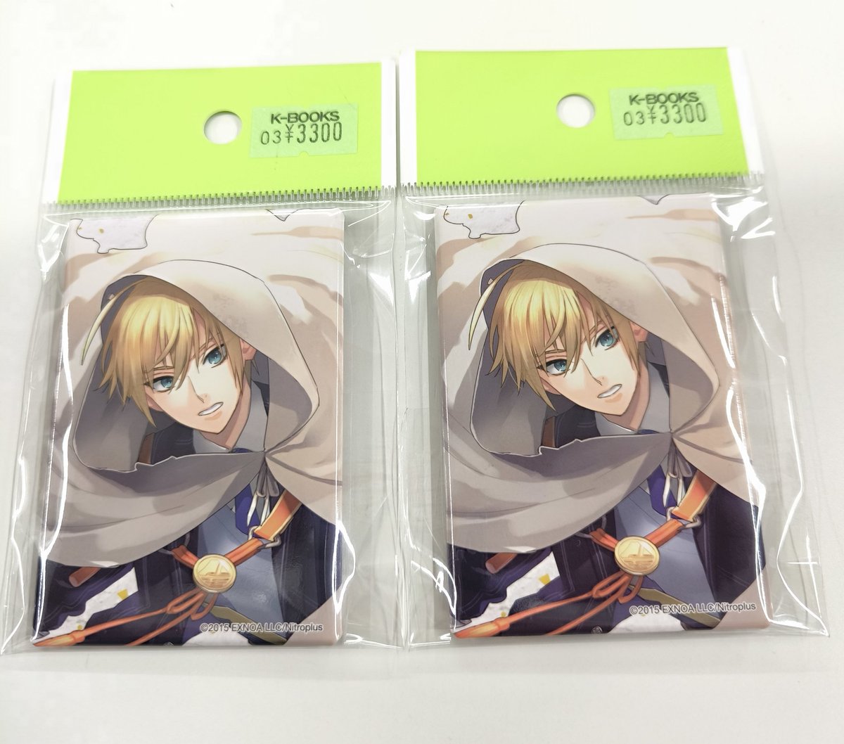 入荷情報】 刀剣乱舞 とうらぶ山姥切国広 スクエア缶バッジ✨️入荷