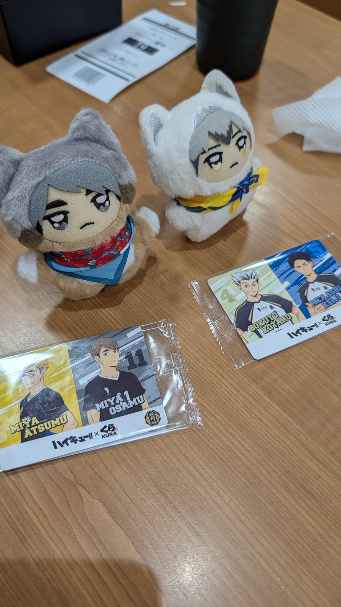 quesodecordera's tweet photo. お寿司おいしいね、治。
  #ハイキューくら寿司コラボ 
 #ハイキュー
 #ちみけものいる暮らし https://t.co/Hqdd0oT4FF
