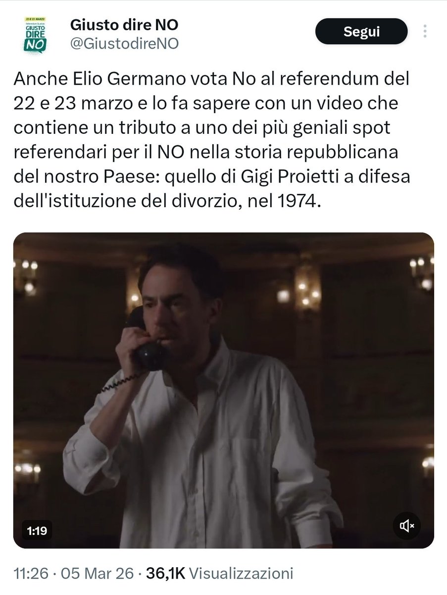 La forza persuasiva di una scoreggia.

#IoVotoSì