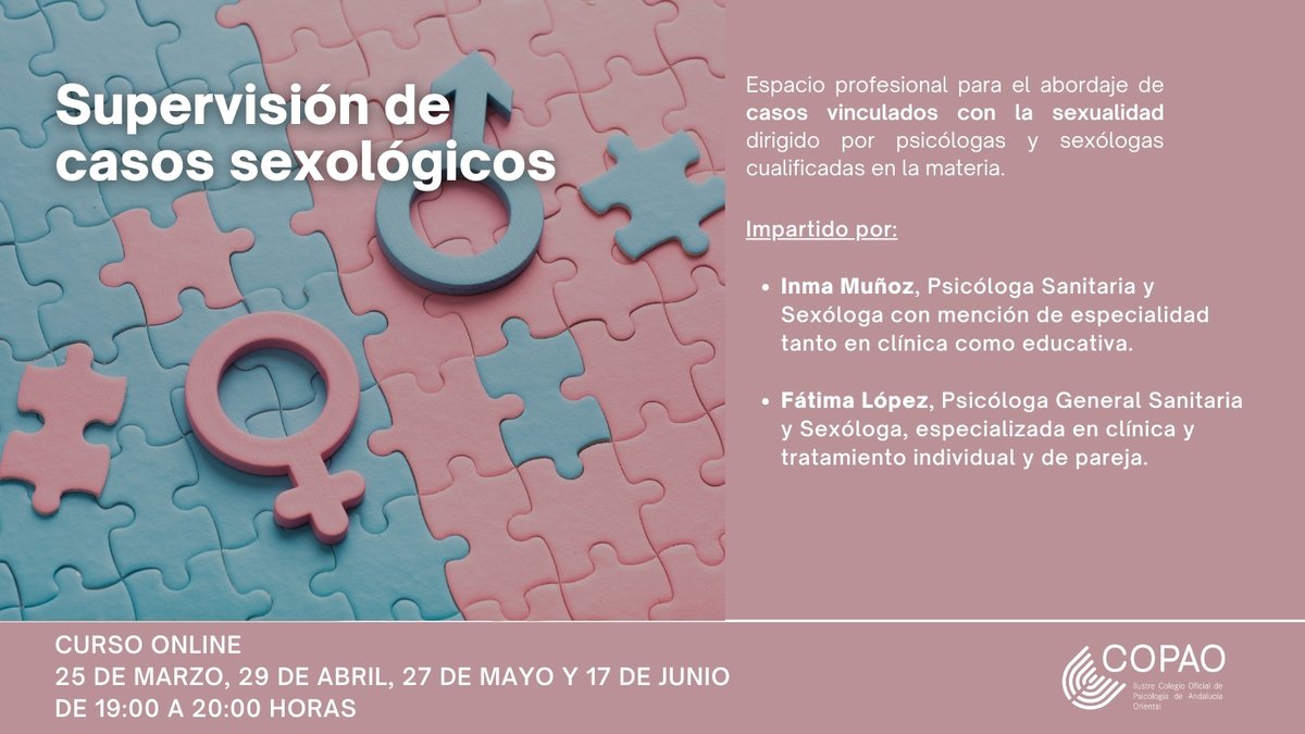 Colegio Oficial de Psicología Andalucía Oriental tweet media