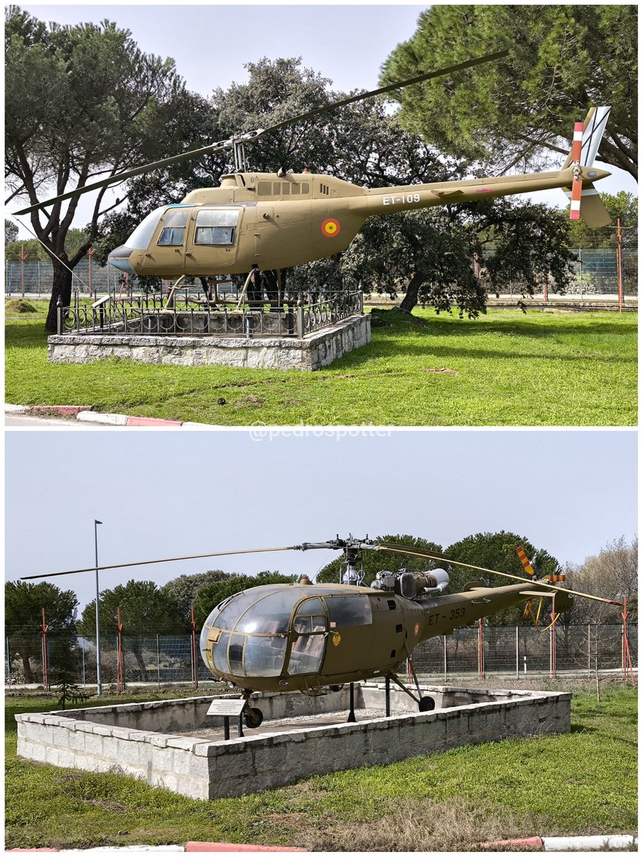 pedrospotter's tweet photo. #BuenosDias más fotos de la visita con @AIREorg a la #Base #CoronelMate en #ColmenarViejo

"HALL OF FAME" de las #FAMET del @EjercitoTierra #BHELTRAV

#spotter #spotting #military #aerotrastorno @Web_AME #helicopter #helicoptero #avgeek #ejercitoTierra #España #DetrasDeNadie https://t.co/asYoXdA8V9