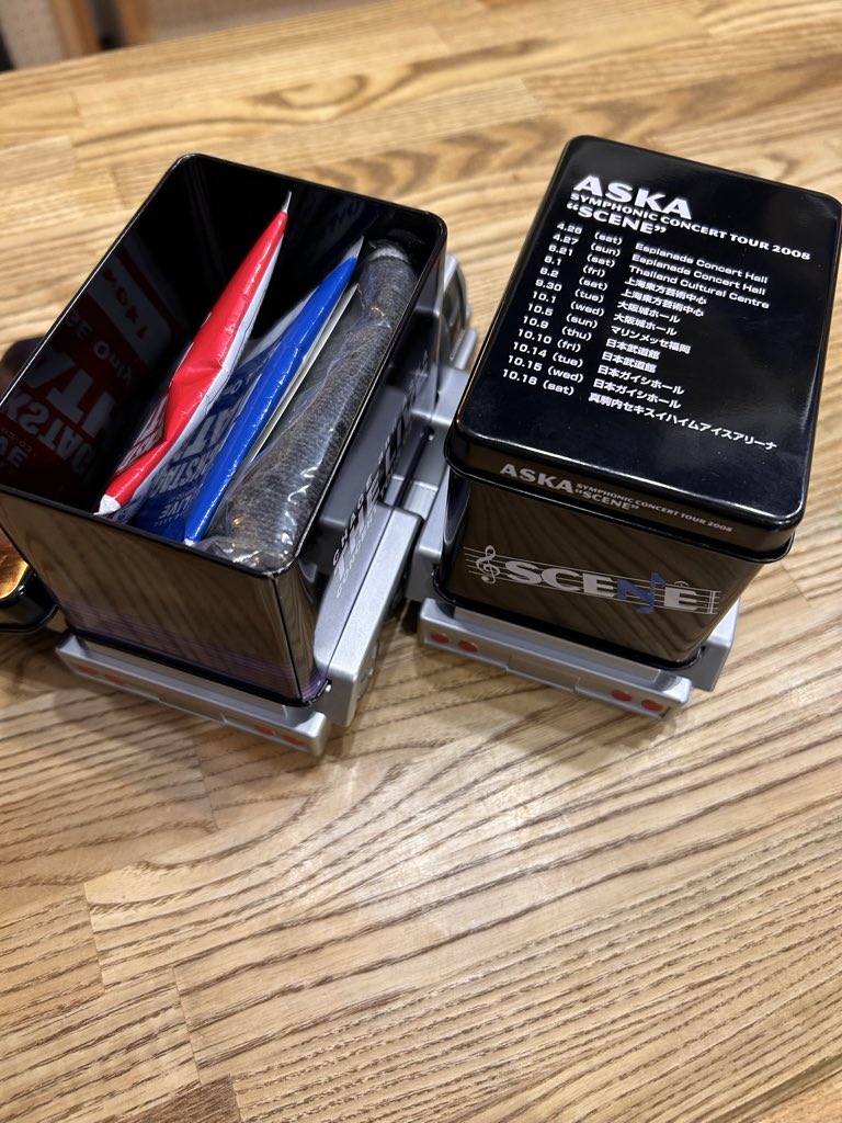 CHAGE and ASKA ツアートラック缶 7台セット チャゲアス ツアーグッズ