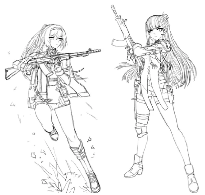 #ドルフロ #소녀전선2망명
앨바는 3코 직후에나 완성될듯;;;;;;;;;;; 