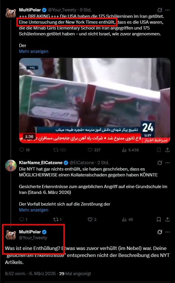 Was für ein Idiot ..... Weiß selber nicht mehr, was er kurz vorher geschrieben hat ....

x.com/Your_Tweety/st…