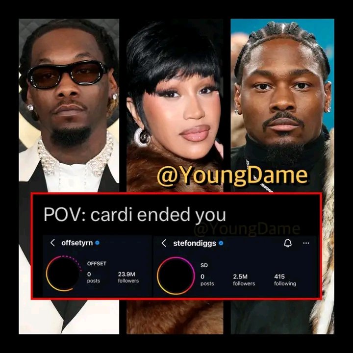 OBJIZZY's tweet image. Fan speaks on #Offset and #StefonDiggs after their breakups with #CardiB‼️👀😳