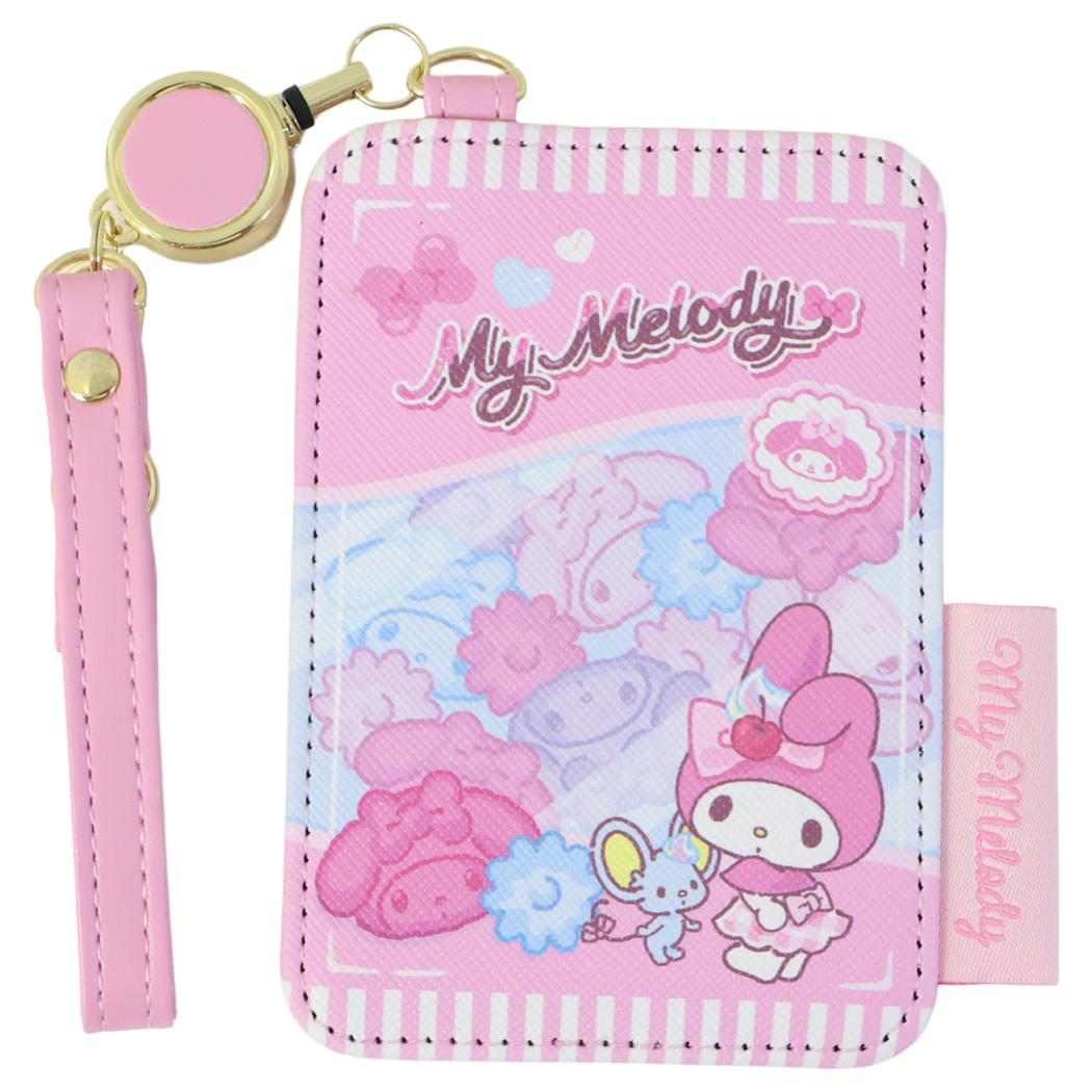 シネマコレクションで販売開始！ マイメロディ 定期入れ リール付き