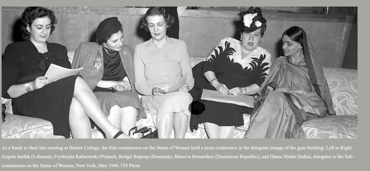 Why does the Universal Declaration of Human Rights say “everyone” instead of “all men”? Danish diplomat Bodil Begtrup helped make it happen — pushing for gender-neutral language so human rights belong to all of us un.org/en/observances… #WomensDay #IWD #IWD2026