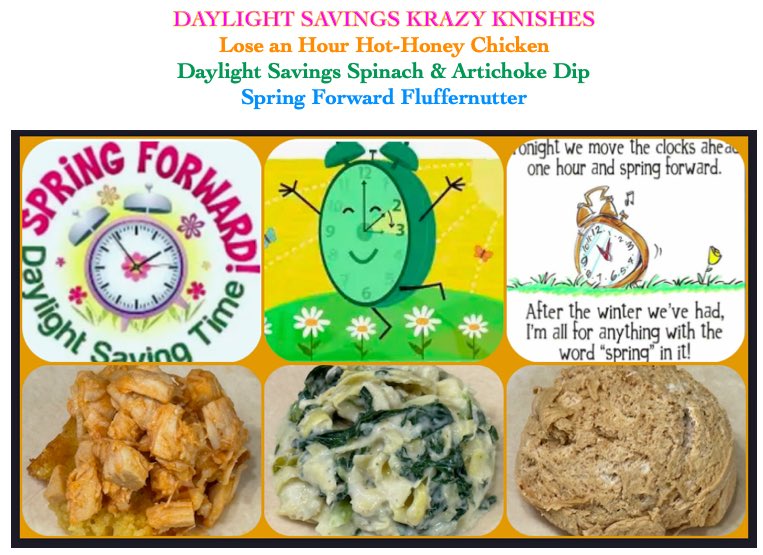 Michaels_Deli's tweet image. We may lose 1 hour, but we’re gaining 3 Daylight Savings KrazyKnishes. That’s a win in my 📕
Add any or all to complete your order! 
Starting today you can even get it delivered 
#daylightsavings #springforward #getsome #deli #delicious