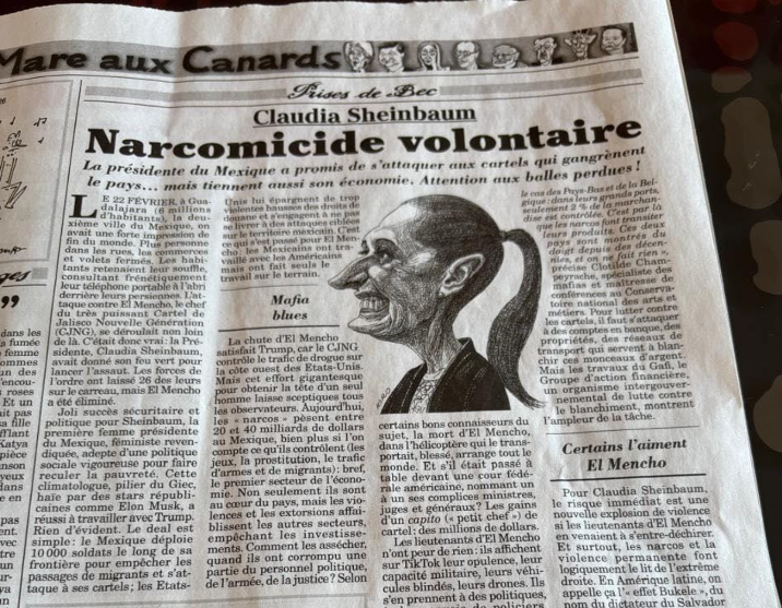 Trump deja fuera a comunistas de mierda fuera del Escudo de las Américas.
Le dice a Sheinbaum "Sientese señora" 
México, Cuba, Venezuela y Nicaragua  no fueron invitados, por ser LA MERDE DE LATINOAMERICA.