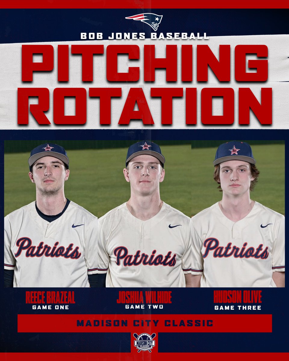 Bob Jones Baseball tweet media