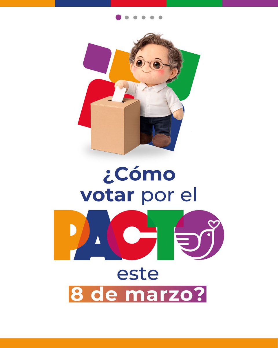 PactoCol's tweet photo. #PuroPactoEnEstaMonda  Necesitamos que el congreso de la República esté con una bancada fuerte del Pacto Histórico para evitar el bloqueo.
Por eso, este domingo 8 de marzo vota así: https://t.co/3mbwHGOQGa