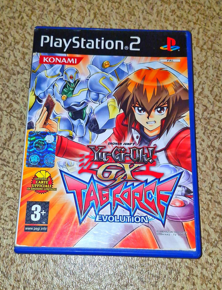 OfficialXert19's tweet photo. Finally got the ps2 version!! #yugioh #ps2 #tagforce https://t.co/vv8VCeAwKk