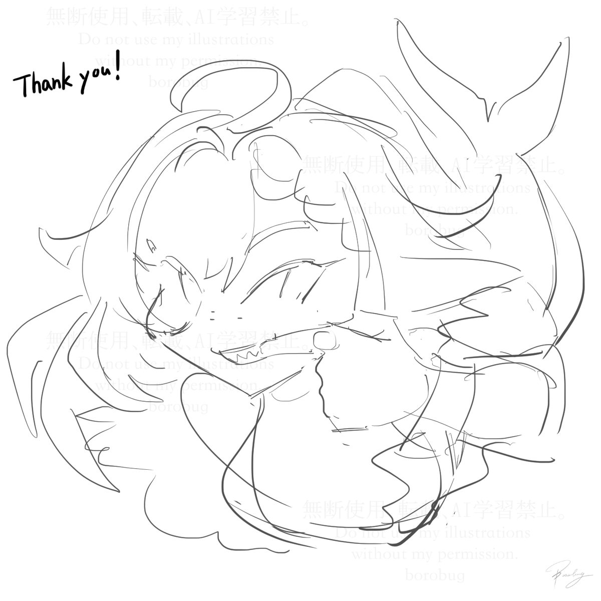 boro🚥/Skeb tweet media