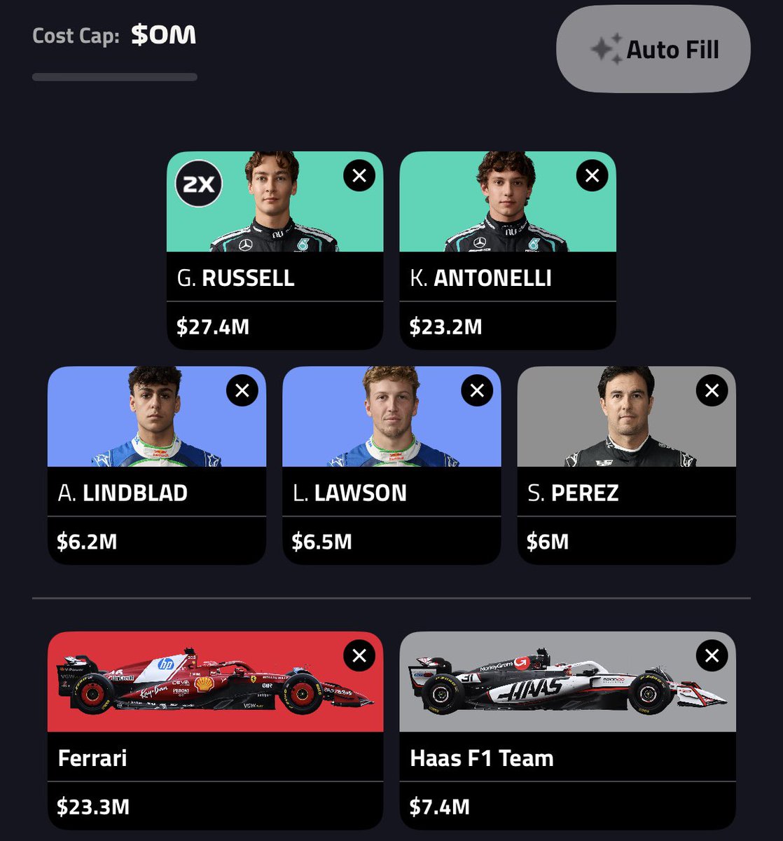 Formula Fantasy Hub (Rob) tweet media
