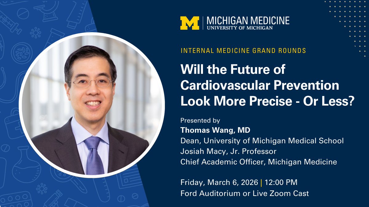 U-M Department of Internal Medicine tweet media