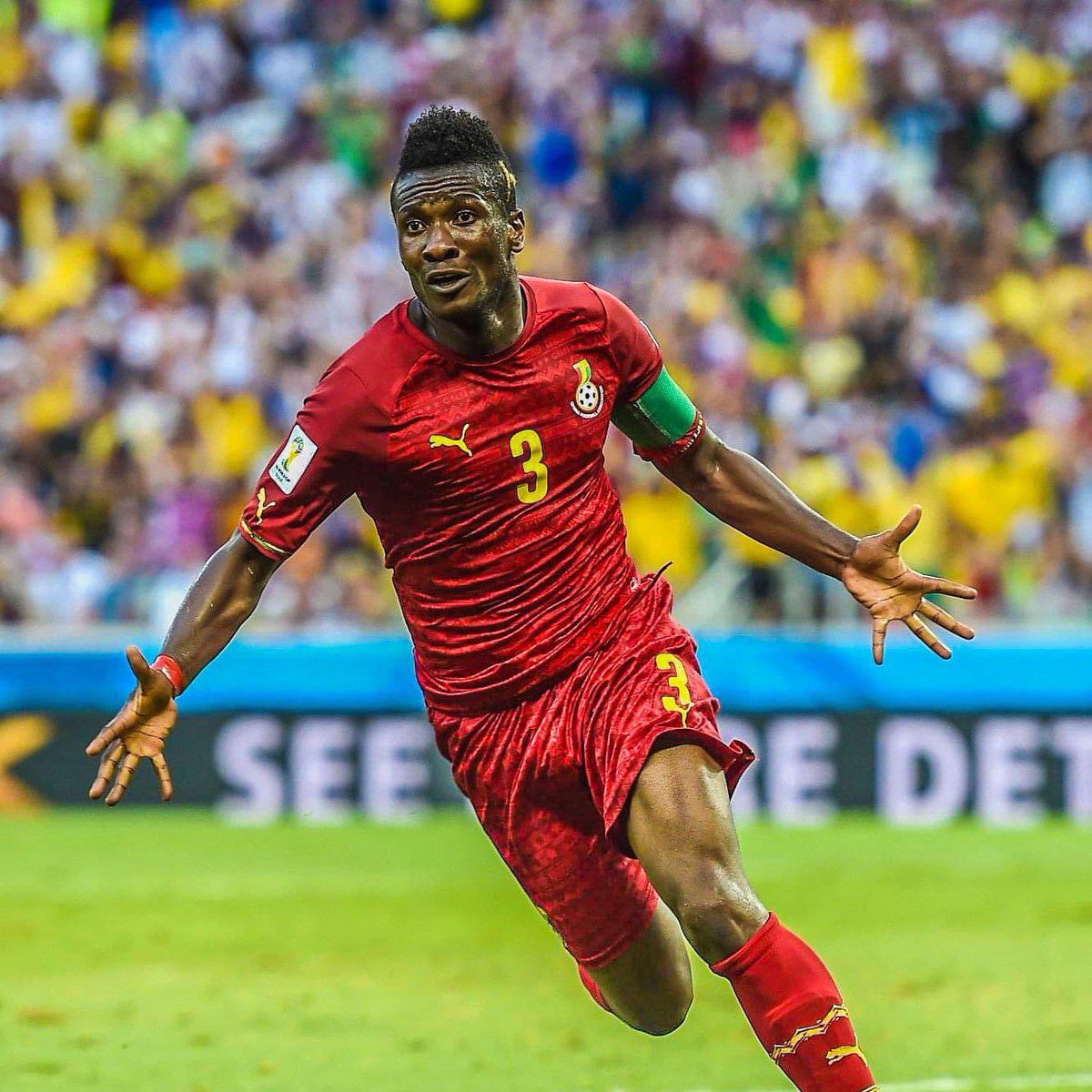 _sneakernyame's tweet photo. Is Asamoah Gyan the greatest striker Ghana has ever produced ? https://t.co/rE3lcrJnyE