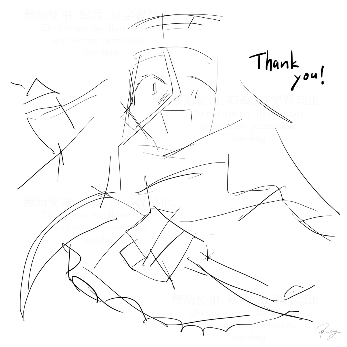 boro🚥/Skeb tweet media