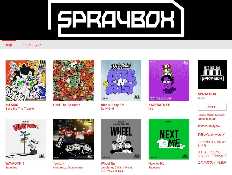 SPRAYBOX tweet media