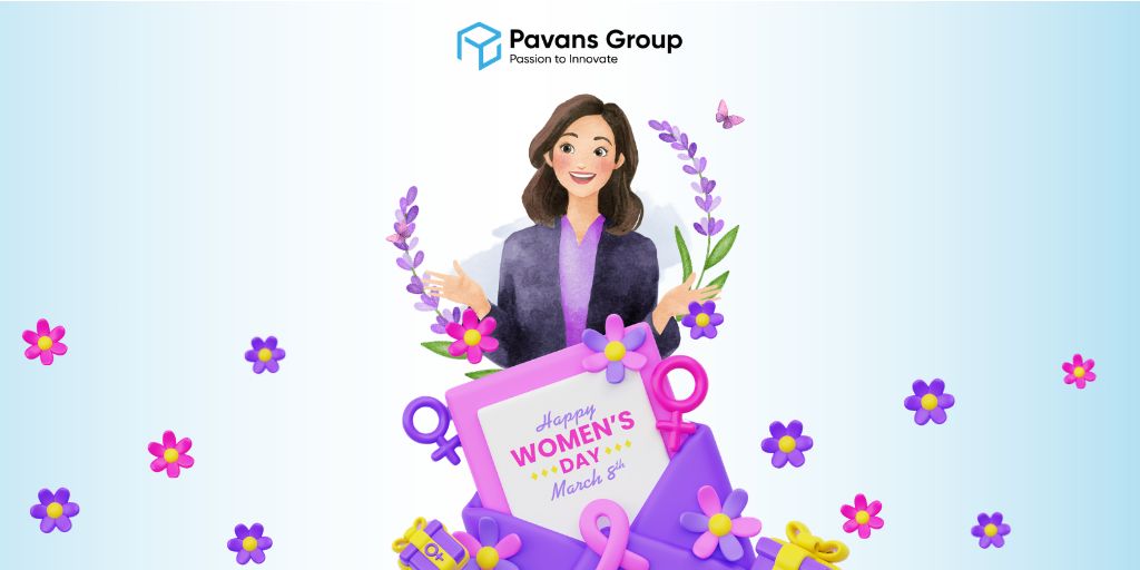 pavansgroup's tweet photo. ♀️ Happy #IWD2026! 🌸
When we empower women in tech &amp; beyond, everyone rises. 
Tag a woman crushing it &amp; let's commit to progress! 💜
#GiveToGain #InternationalWomensDay #WomenInTech #PavansGroup #RightsJusticeAction #VadodaraTech https://t.co/l8SZwY3Q39